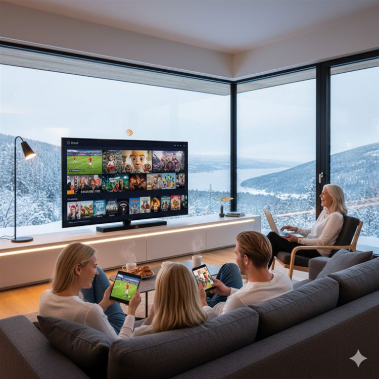 Nartiel IPTV platform features